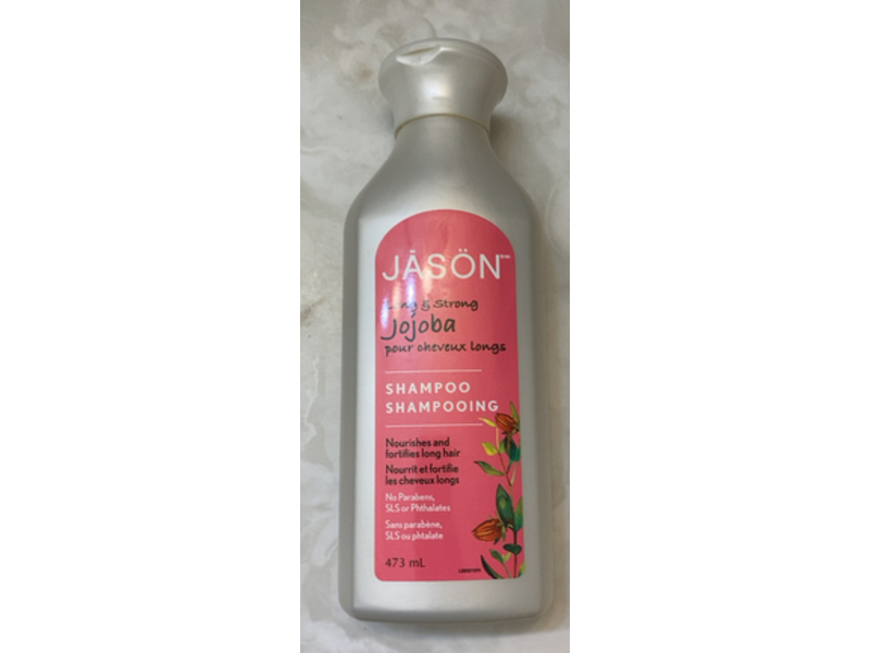 Jason Nourishes & Fortifies Long Hair Shampoo, Jojoba, 473 mL