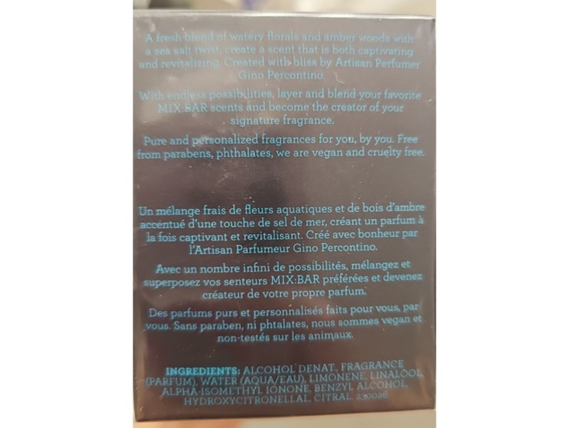 Mix:Bar Eau De Parfum, Salt Petals, 1.7 fl oz/50 mL