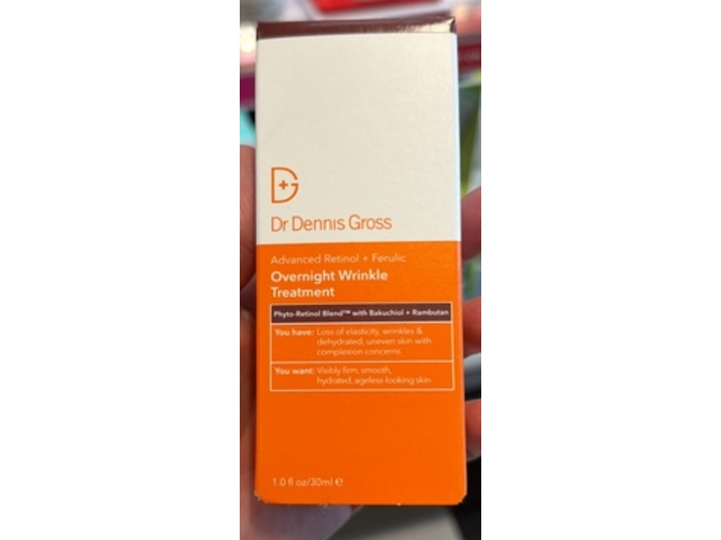 Dr Dennis Gross Advanced Retinol + Ferulic Overnight Wrinkle Treatment, 1 fl oz/30 mL