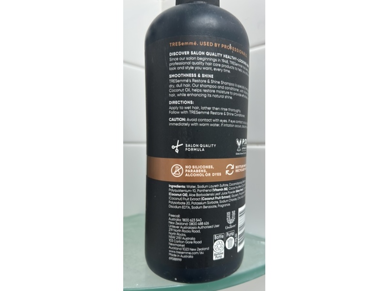 TRESemme Restore & Shine Shampoo, 940 mL