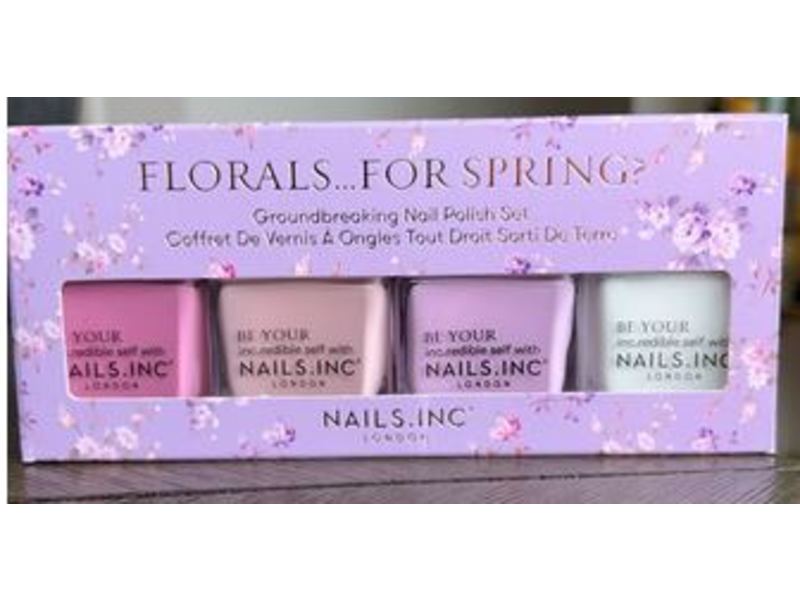 Nails Inc Nail Polish Set, Florals, each 14 mL/.47 fl oz