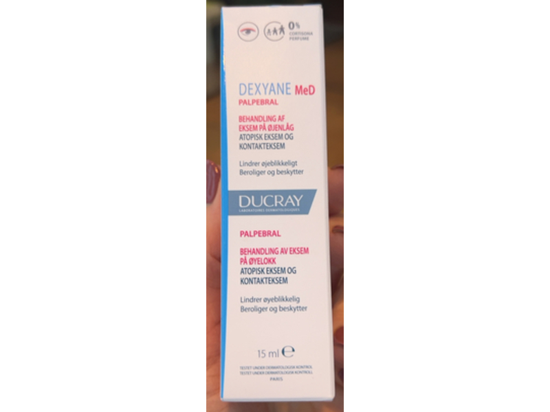 Ducray Dexyane MeD Palpebral, 0.5 fl oz/15 mL