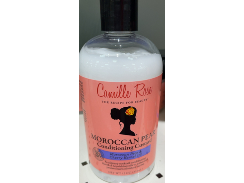 Camille Rose Moroccan Pear Conditioning Custard, Moroccan Pear & Cherry Kernel, 12 fl oz/355 mL