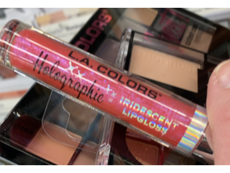 L.A Colors Holographic Iridescent Lipgloss, CLG424 Dream World, 0.14 oz/4 g