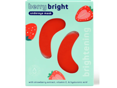 Spa Life Brightening Undereye Masks, Berry Bright, 0.13 oz/3.8 g, 8 Pairs