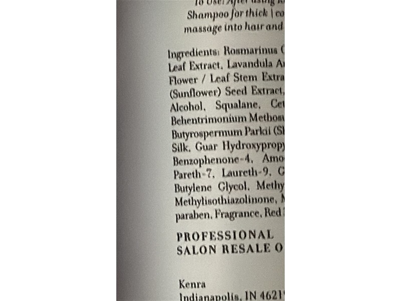 Kinra Platinum Color Care Reconstruction, Shea Butter, 8.5 fl oz/250 mL