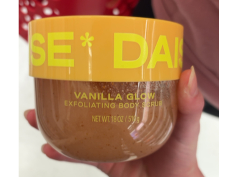Daise Exfoliating Body Scrub, Vanilla, 18 oz/510 g