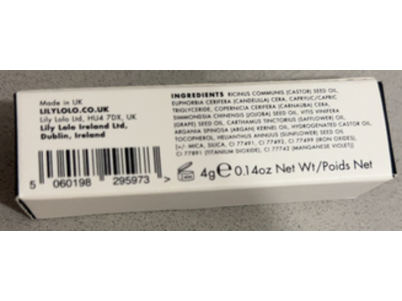 Lily Lolo Lipstick, In the Altogether, 0.14 oz/4 g