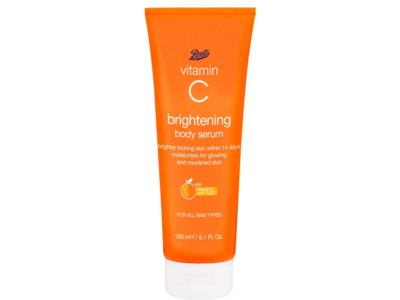 Boots Vitamin C Brightening Body Serum, 6.1 fl oz/180 mL
