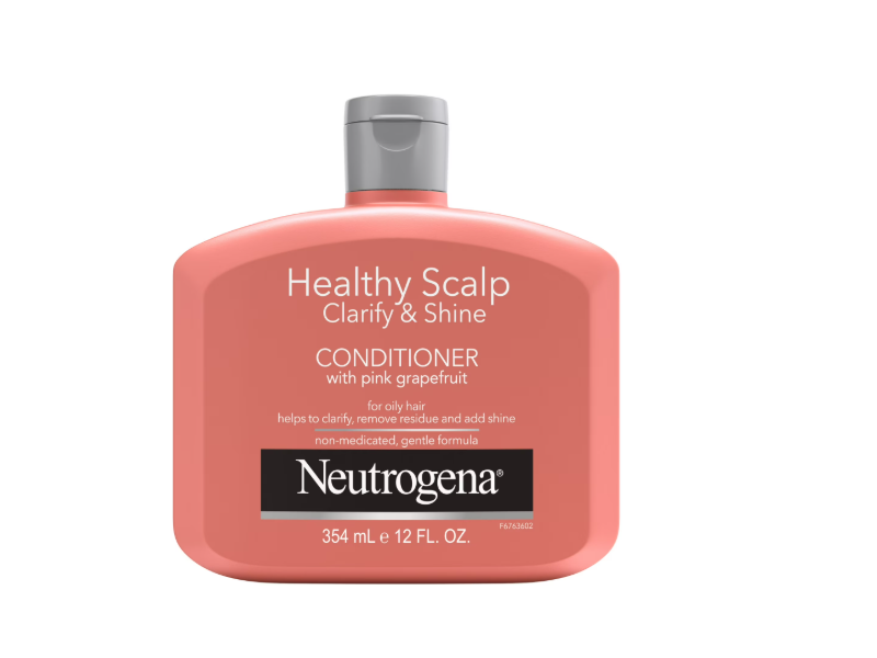 Neutrogena Healthy Scalp Clarify & Shine Conditioner, Pink Grapefruit, 12 fl oz/354 mL