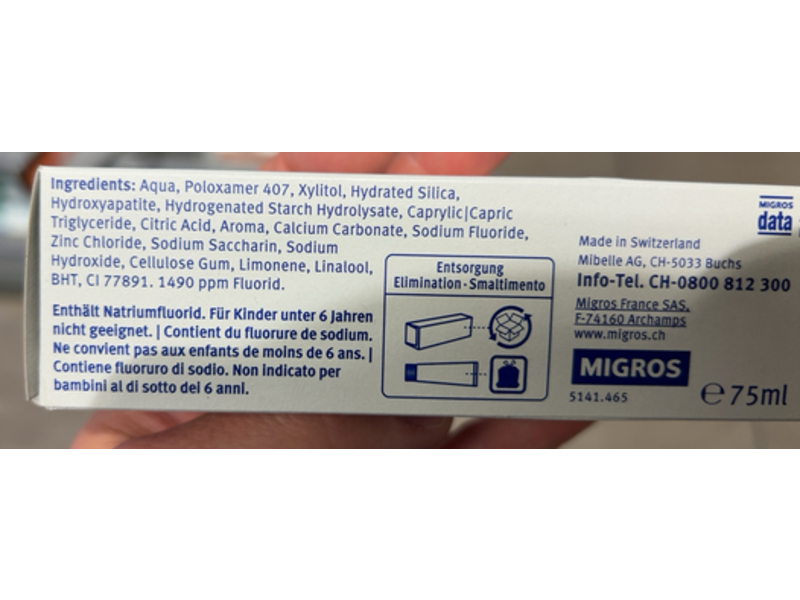 Candida Professional Sensitive Protection Intensive Toothpaste, 75 mL