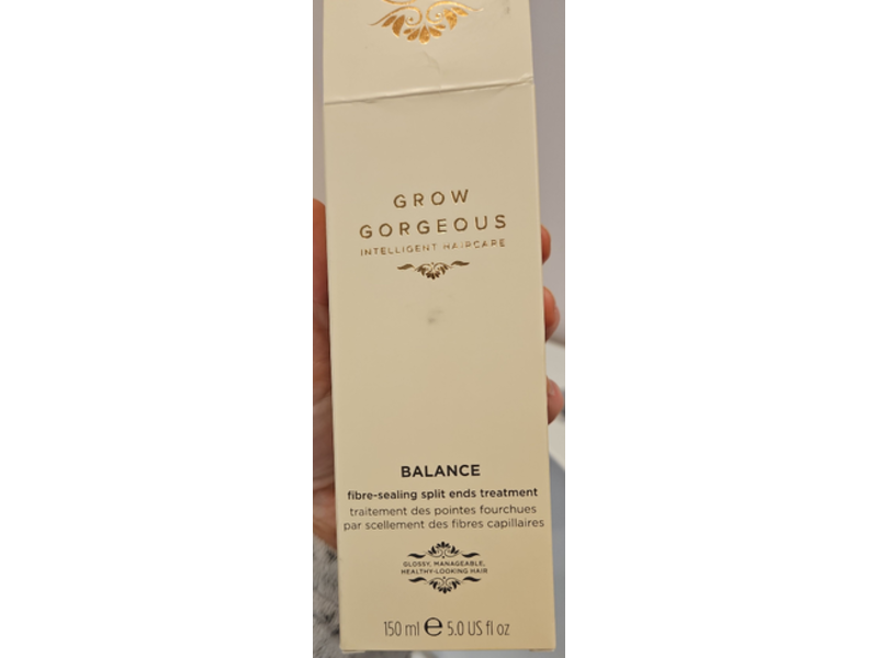 Grow Gorgeous Balance Fibre-Sealing Split Ends Treatment, 5.0 fl oz/150 mL