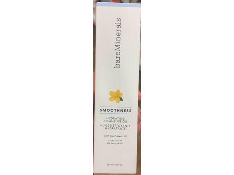 Bare Minerals Smoothness Hydrating Cleansing Oil, 6 fl oz/180 mL
