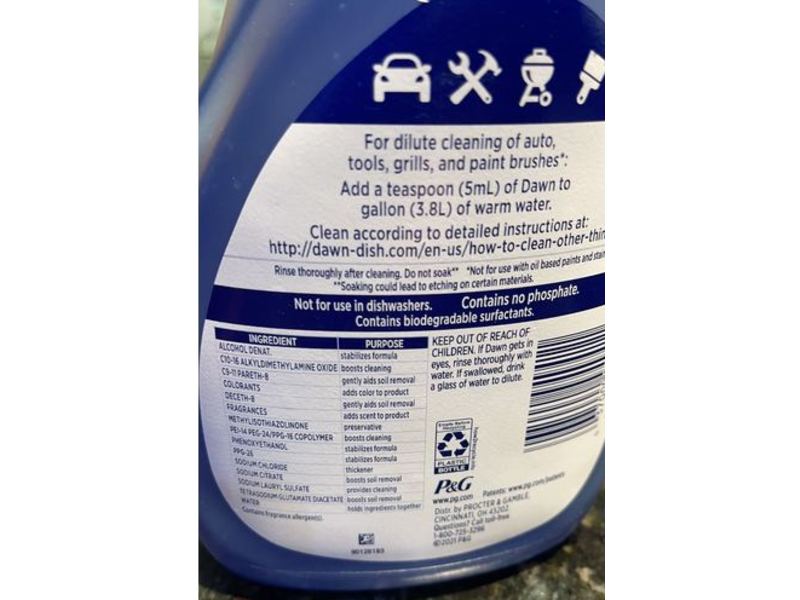 Dawn Ultra Dishwashing Liquid, Fresh Scent, 90 fl oz/2.66 L