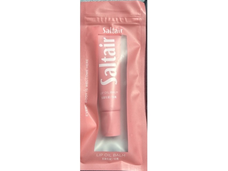Saltair Lip Oil Balm, Plumeria, 0.50 fl oz/15 mL