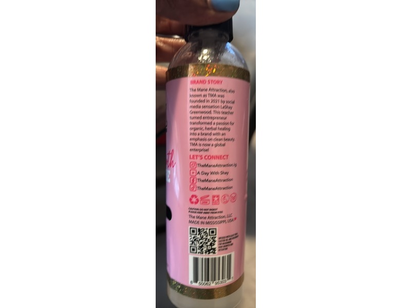 The Mane Attraction Hair Growth Moisture Mist, 8 oz/240 mL