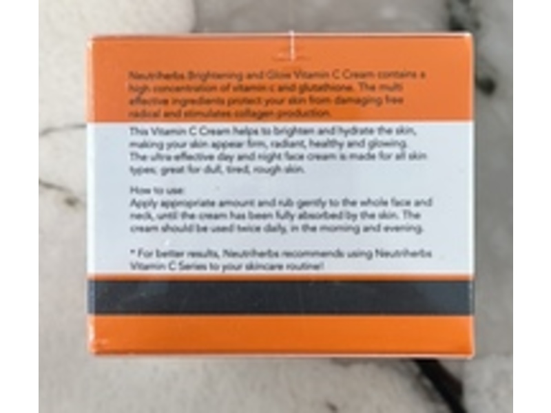 Neutriherbs Vitamin C Brightening & Glow Cream, 1.7 oz/50 g