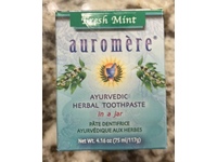 Auromere Ayurvedic Herbal Toothpaste, Fresh Mint, 4.16 oz/75 mL - thumbnail 2