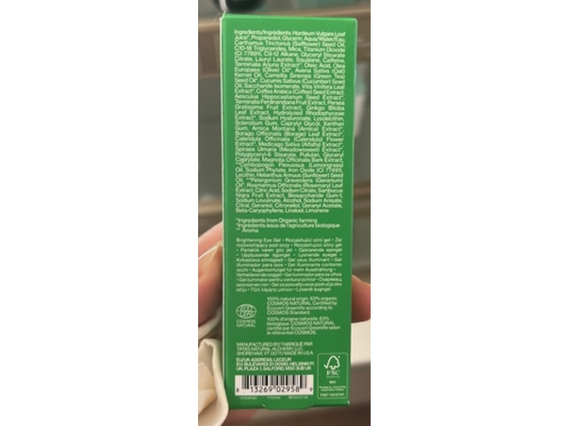 Tata Harper Brightening Eye Gel, 0.5 fl oz/15 mL