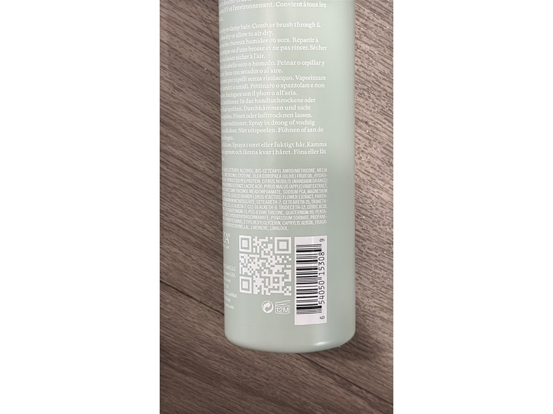 L'anza Leave-In Hair Conditioner Neem Plant Detangling Primer, 6.8 fl oz/200 mL