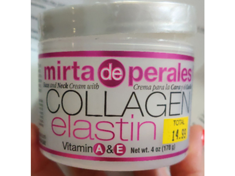 Mirta De Perales Collagen Elastin Cream, 4 oz/170 g