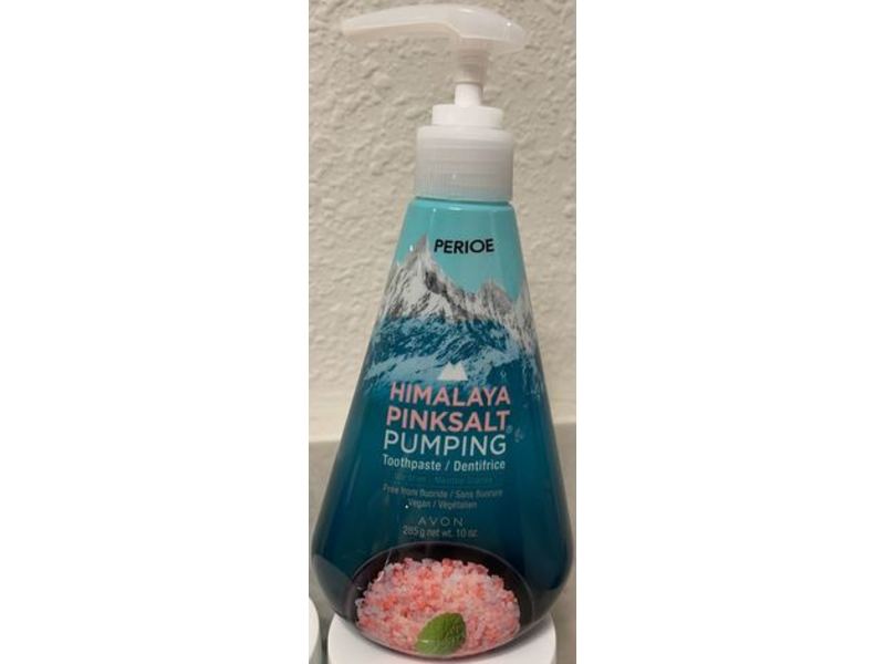Perioe Flouride-Free Toothpaste, Himalayan Pink Salt, Floral Mint, 10 oz/285 g