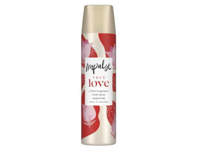Impulse Fine Fragrance Body Spray, True Love, 75 mL