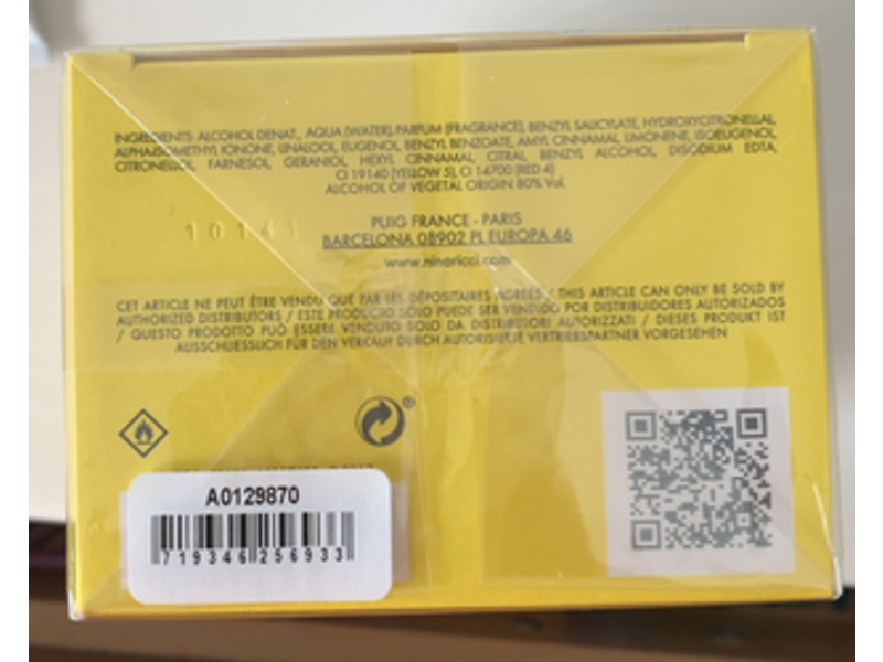 Nina Ricci L'air Du Temps Eau De Toilette, 1.7 fl oz/50 mL