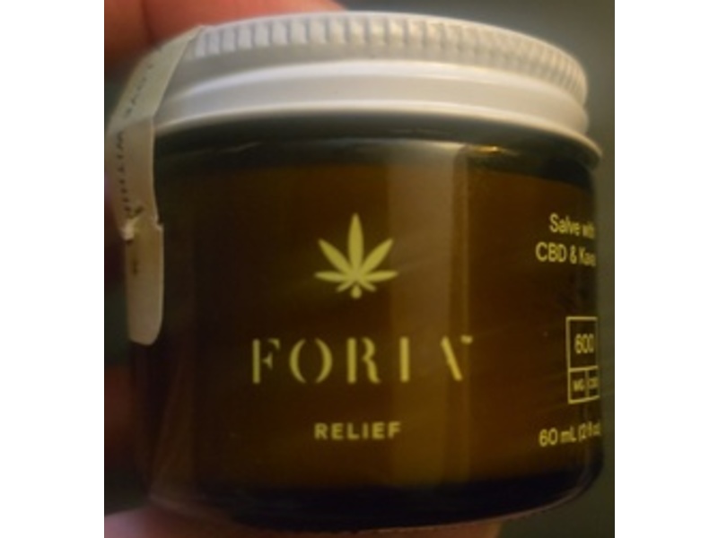 Foria Relief Salve, CBD & Kava, 2 fl oz/60 mL
