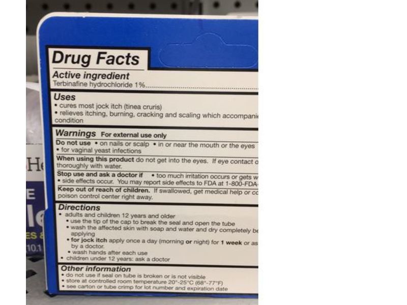 CVS Health Antifungal Jock Itch Cream, 0.5 oz/15 g