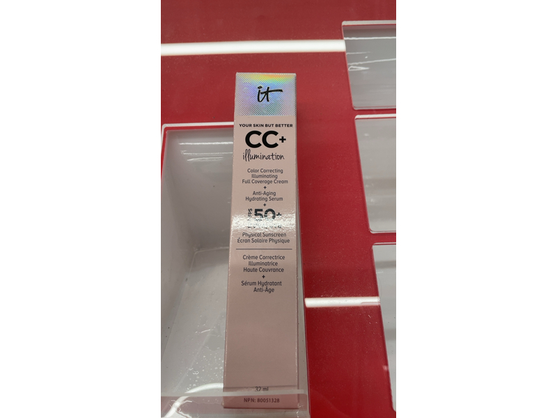 it Cosmetics CC+ Illumination Color Correcting Illuminating Cream, SPF 50+, Light, 32 mL