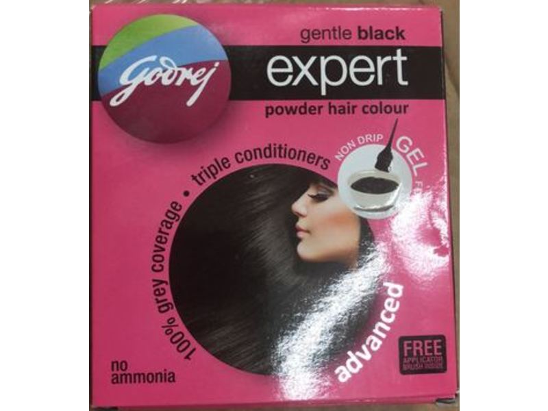 Godrej Expert Advanced Powder Hair Colour, Gentle Black