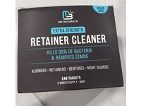 M3 Naturals Retainer Cleanser, Mint, 240 Count - thumbnail 2