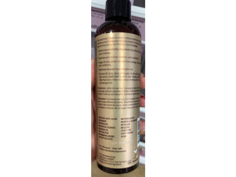 Pura D'or Professional Grade Biotin Shampoo, 8 fl oz/237 mL