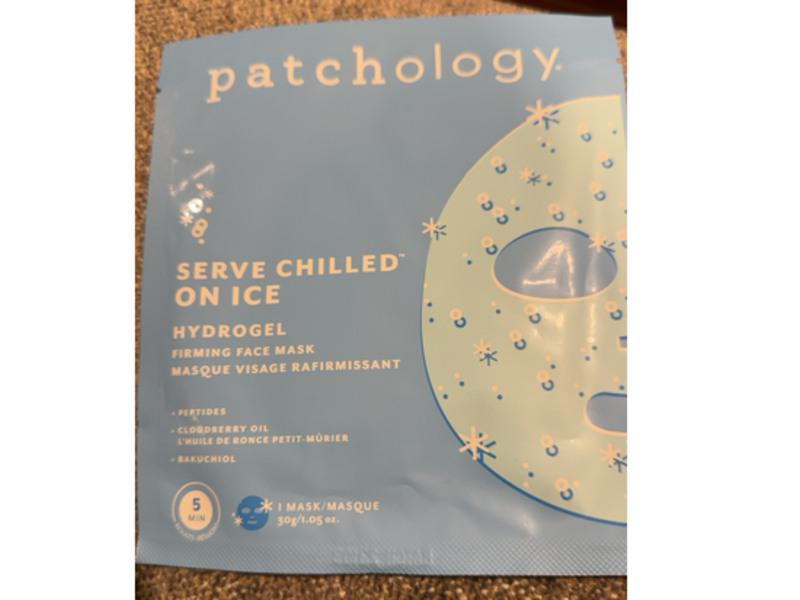 Patchology Serve Chilled On Ice Hydrogel Firming Face Mask, 1.05 oz/30 g, 1 Count