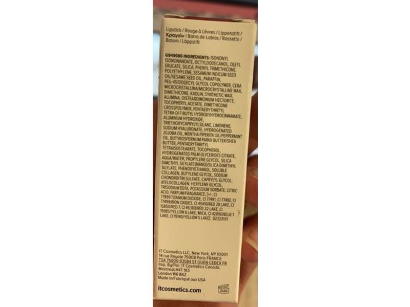 IT Cosmetics Pillow Lips Matte Lipstick, Like a Dream Matte, 0.13 oz/3.6 g