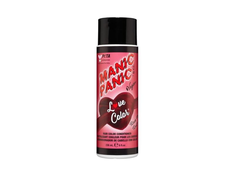 Manic Panic Hair Color Conditioner, Love Color, Rock Me Red, 8 fl oz/236 mL