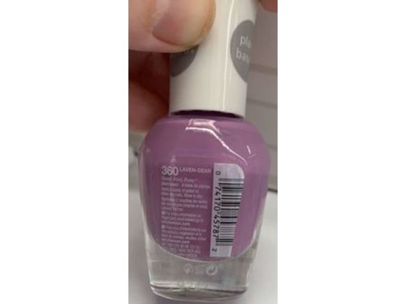 Sally Hansen Good Kind Pure Nail Polish, Pomegranate Punch, 0.33 fl oz/10 mL