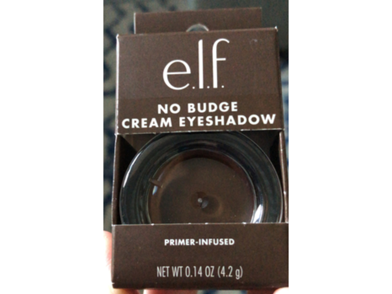 e.l.f. No Budge Cream Eyeshadow, Plateau, 0.14 oz/4.2 g
