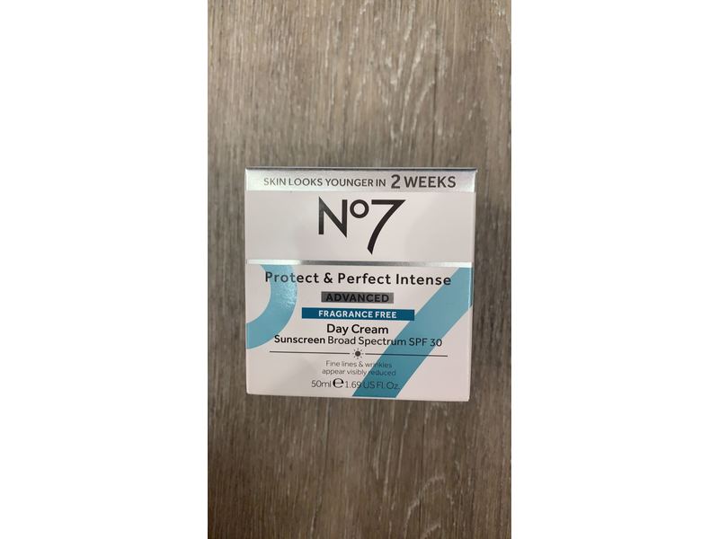 No7 Protect & Perfect Intense Advanced Fragrance Free Day Cream SPF 30 (50ml)