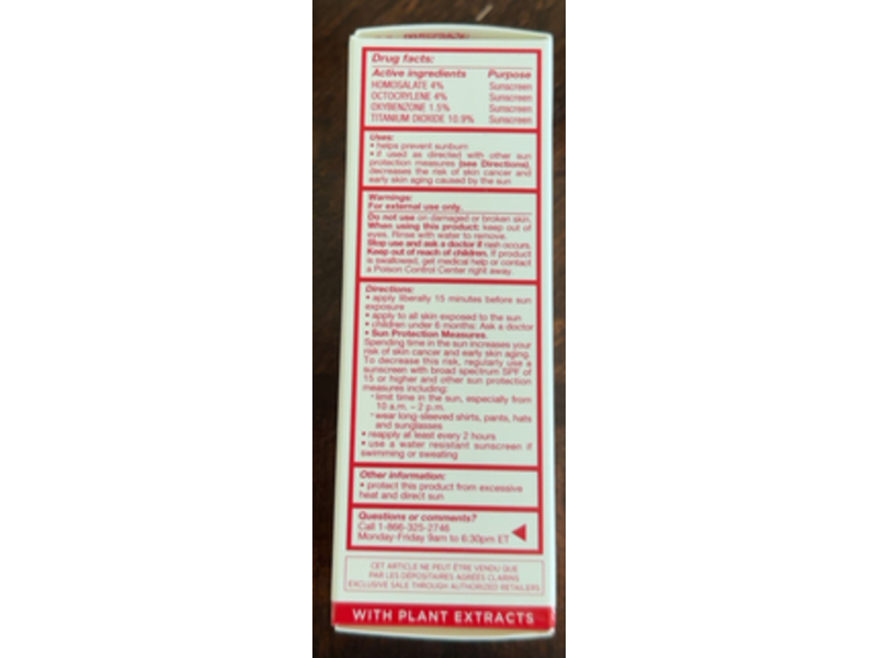 Clarins UV Plus Anti Pollution Sunscreen Multi Proctection, 1.7 fl oz/50 mL