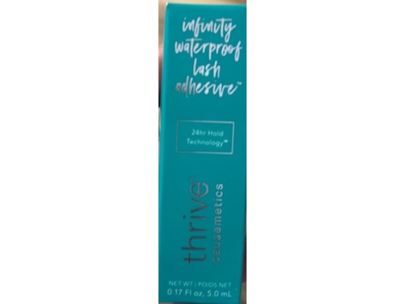 Thrive Causemetics Infinity Waterproof Lash Adhesive, 0.17 fl oz/5.0 mL