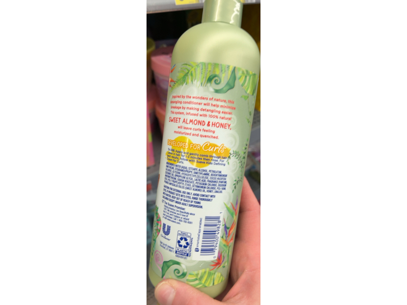 Suave Kids Detangling Conditioner, Sweet Almond & Honey, 16.5 fl oz/488 mL