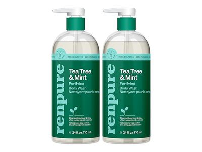 Renpure Purifying Body Wash, Tea Tree & Mint, 24 fl oz/710 mL