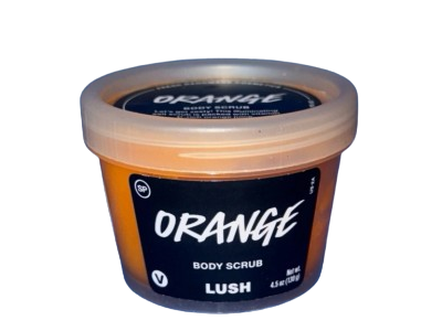 Lush Body Scrub, Orange, 4.5 oz/130 g
