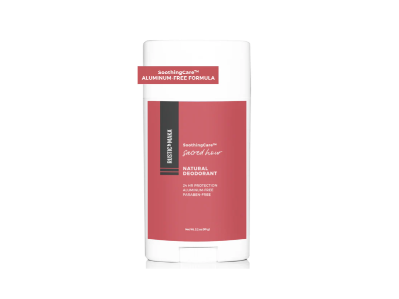 Rustic Maka Soothing Care Natural Deodorant, Scared Hour, 3.2 oz/90 g