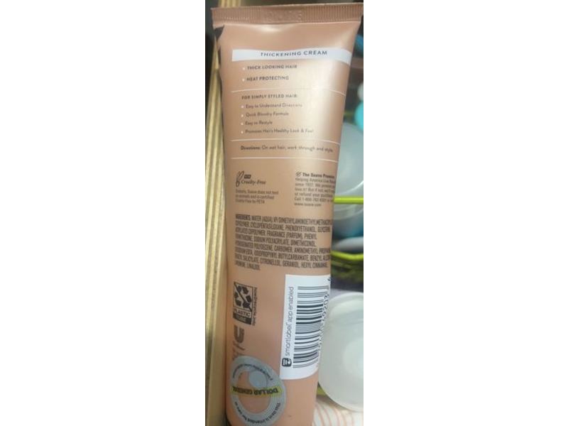 Suave Thickening Styling Hair Cream, 5 fl oz/148 mL