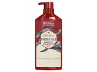 Old Spice Thick & Full 2-In-1 Shampoo + Conditioner, Deep Sea Minerals Scent, 21.9 fl oz/650 mL - Image 2