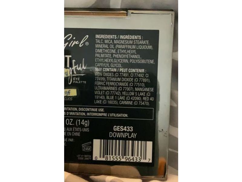 L.a Girl Keep It Playful Eye Palette, Downplay, 0.49 oz/14 g