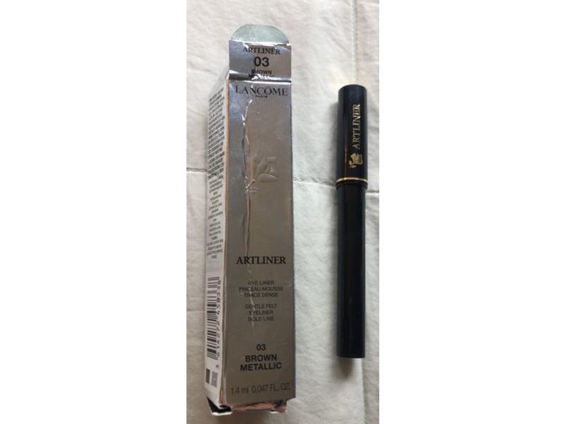 Lancome Artliner Gentle Felt Eyeliner, 03 Brown Metallic, 0.047 fl oz/1.4 mL